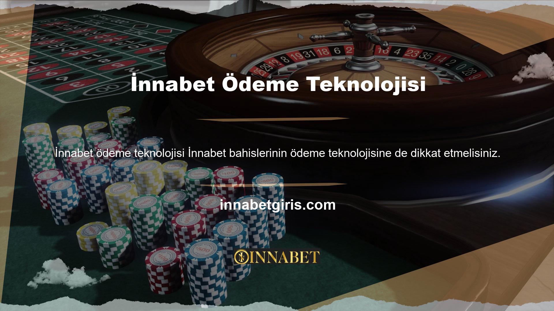 Bahis sitesi, iyi ödeme teknolojisi kullanıyorsa daha fazla güven kazanacaktır